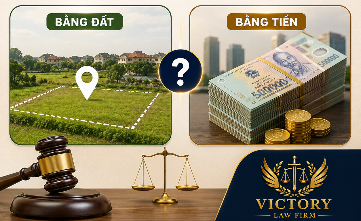 NGƯỜI DÂN CÓ ĐƯỢC LỰA CHỌN NHẬN BỒI THƯỜNG BẰNG ĐẤT HAY BẰNG TIỀN KHI BỊ THU HỒI ĐẤT KHÔNG?