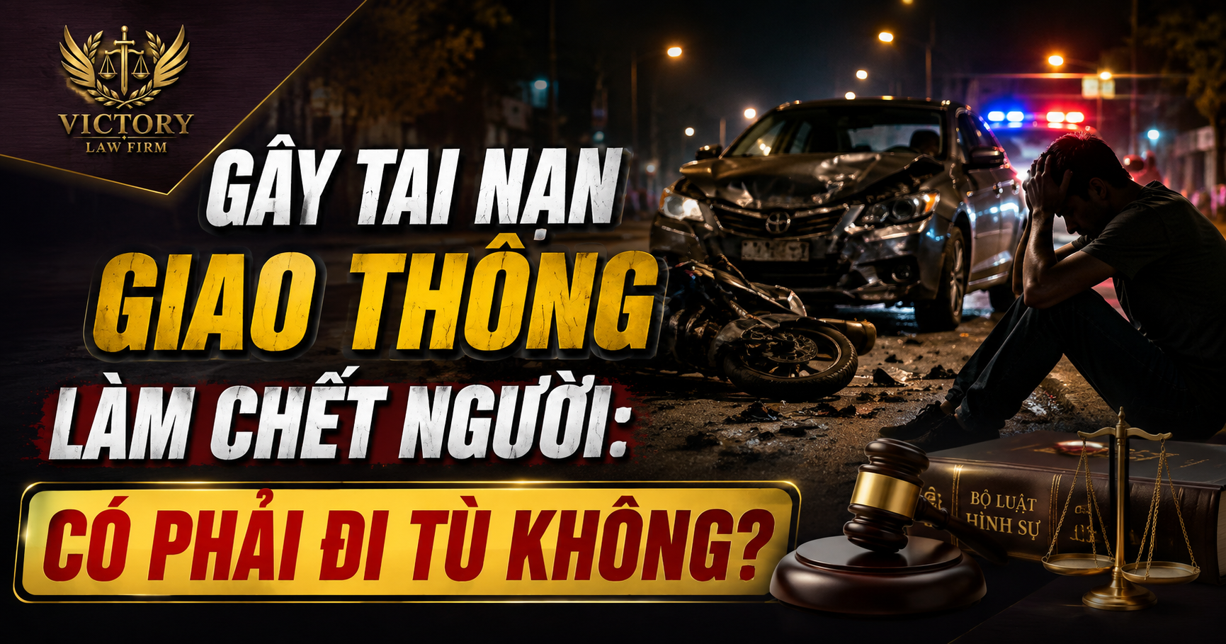 GÂY TAI NẠN GIAO THÔNG LÀM CHẾT NGƯỜI: CÓ PHẢI ĐI TÙ KHÔNG?
