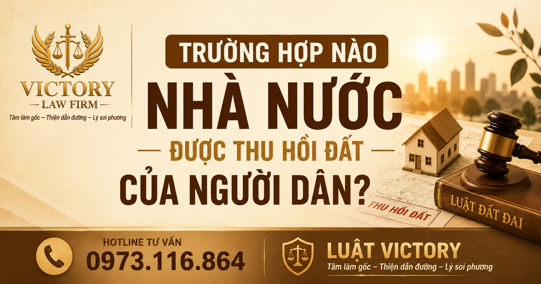 TRƯỜNG HỢP NÀO NHÀ NƯỚC ĐƯỢC THU HỒI ĐẤT CỦA NGƯỜI DÂN?